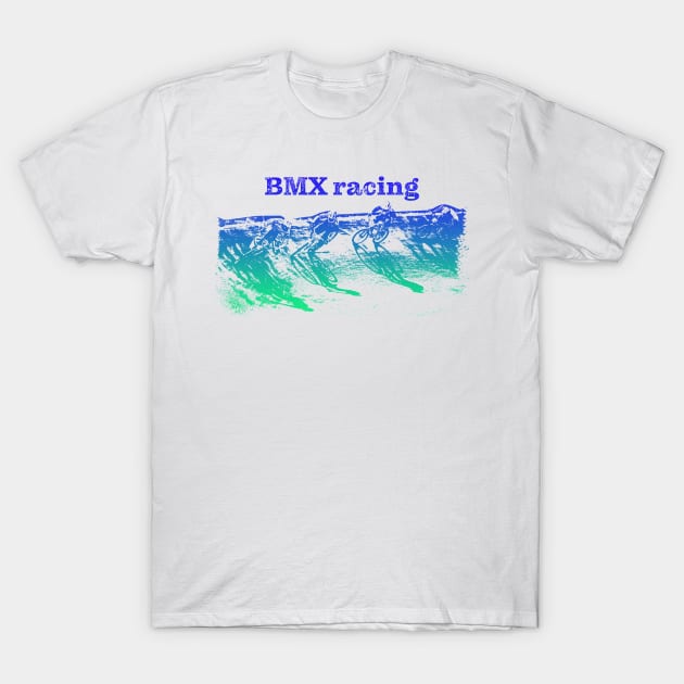 bmx T-Shirt by rickylabellevie